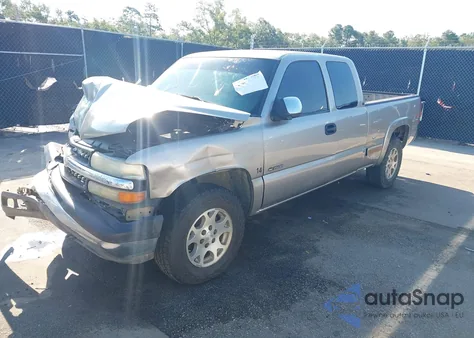 2002 Chevrolet Silverado 1500 Ls from USA, damaged, VIN 1GCEK19T42E160889